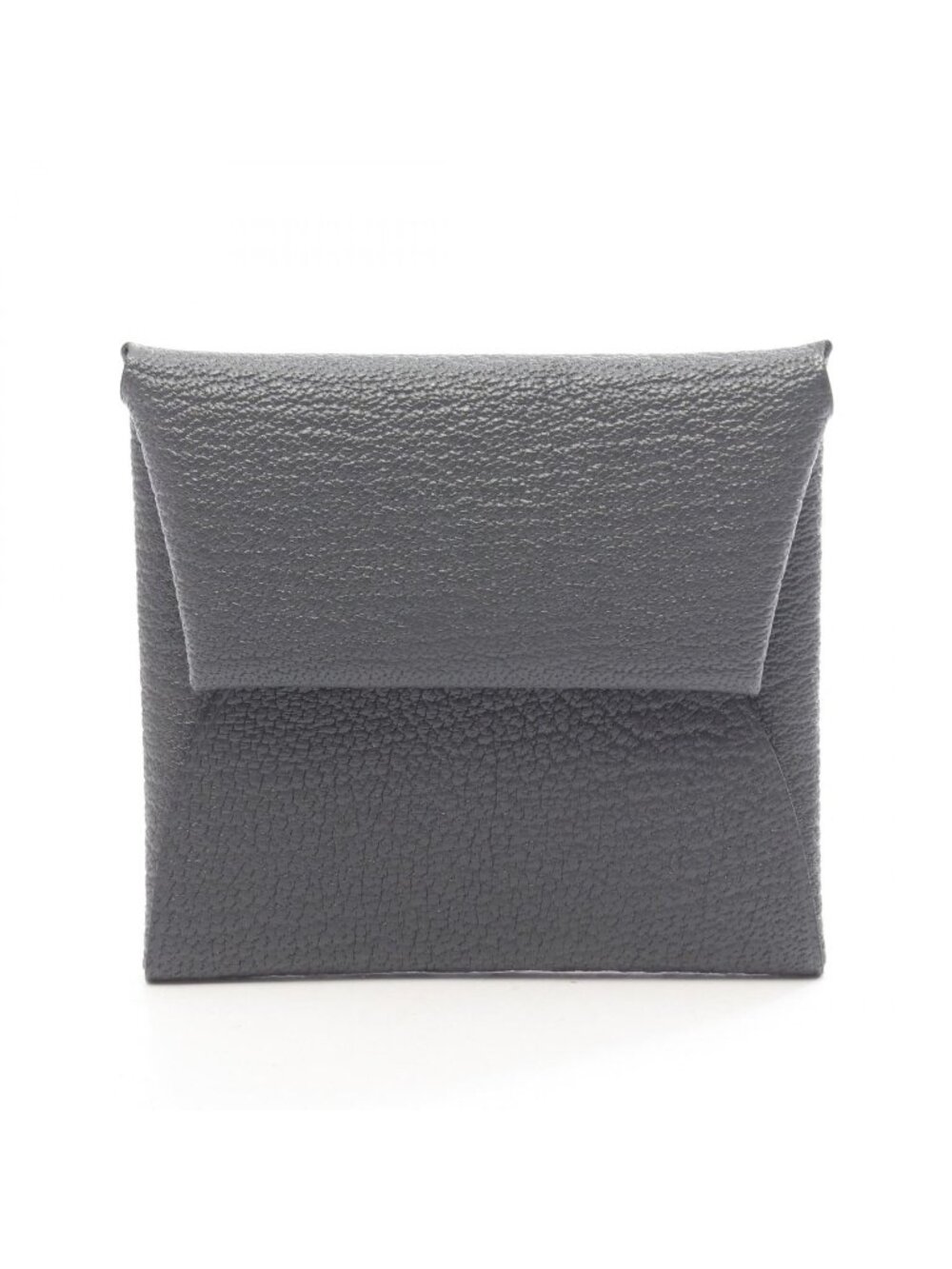 Hermes Coin Purse Bastia Gray Misty